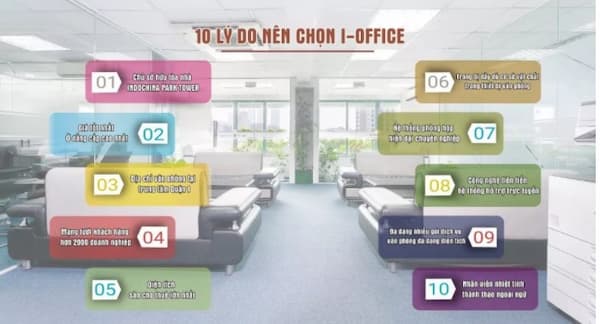 I-Office cung cấp văn phòng với nhiều ưu điểm